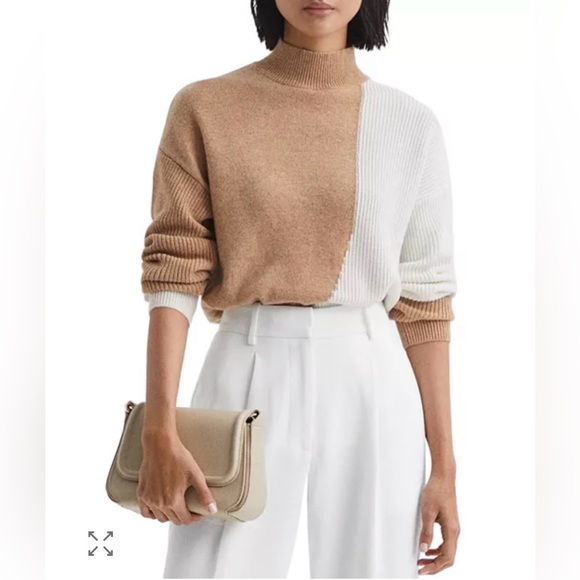 Reiss Sweaters - Reiss Clarice Color Blocked Sweater size medium‎